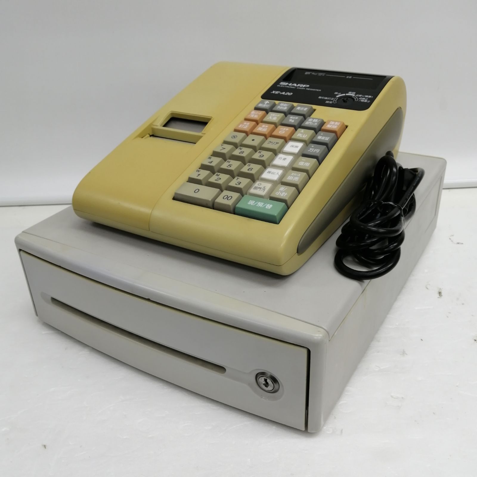シャープレジスター XE-A20 店名設定無料ロゴ可能機種 003109 シャープ