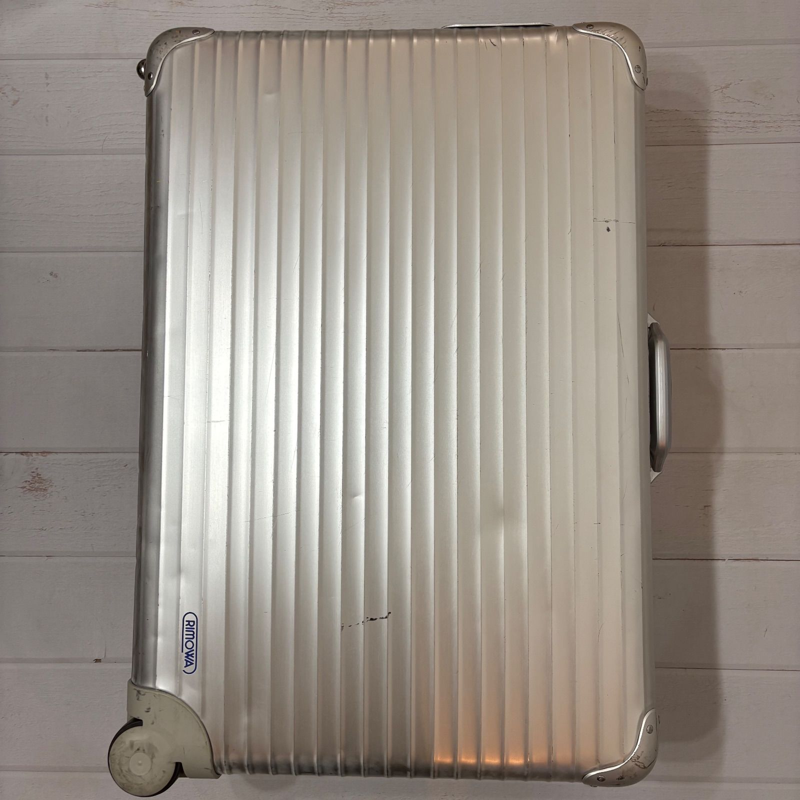 廃盤 希少 RIMOWA リモワ トパーズ シルバーインテグラル 2輪 スーツ