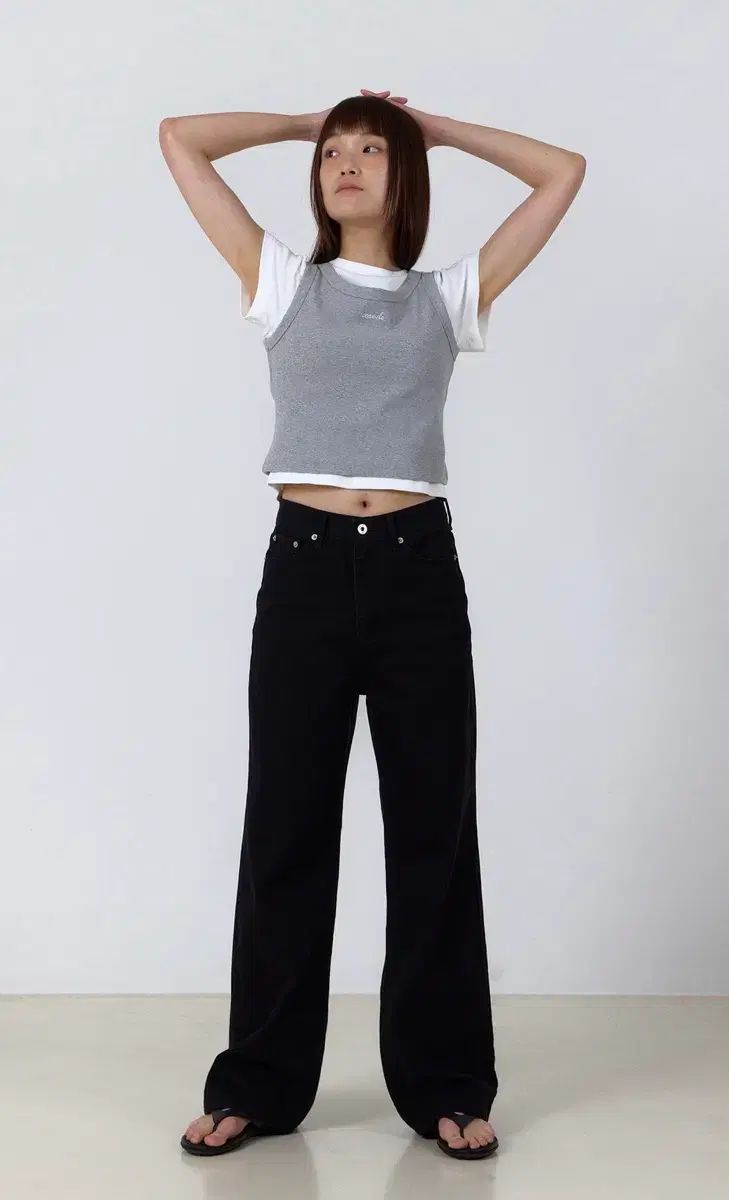 コアド classic denim ブラック ロング Mサイズ