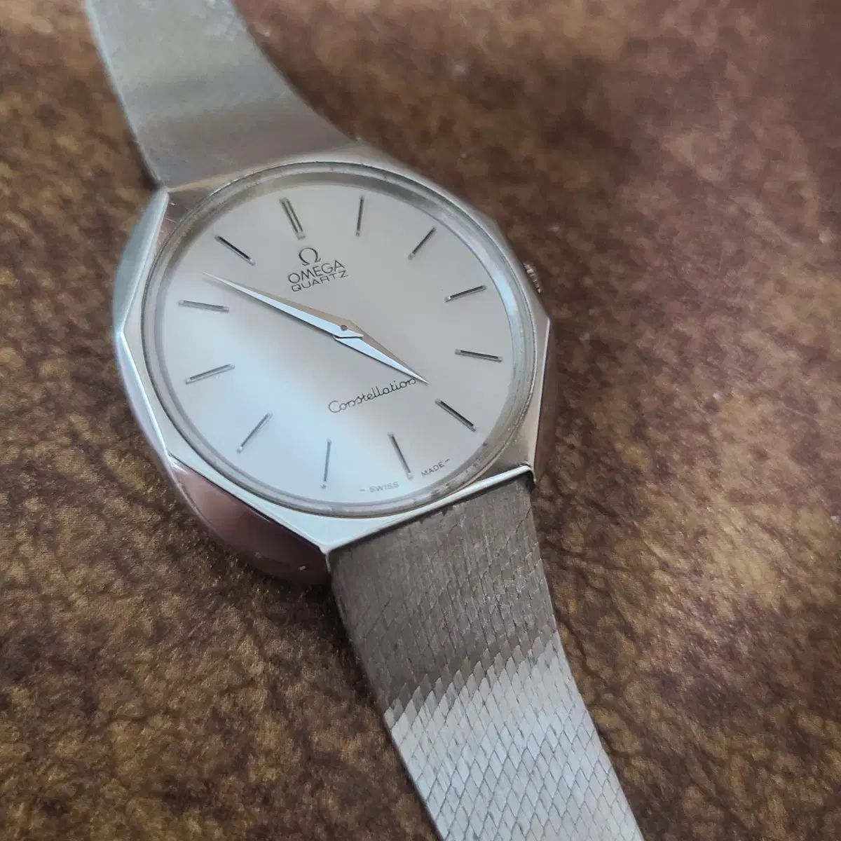 オメガ コンステレーション ヴィンテージ クオーツ時計