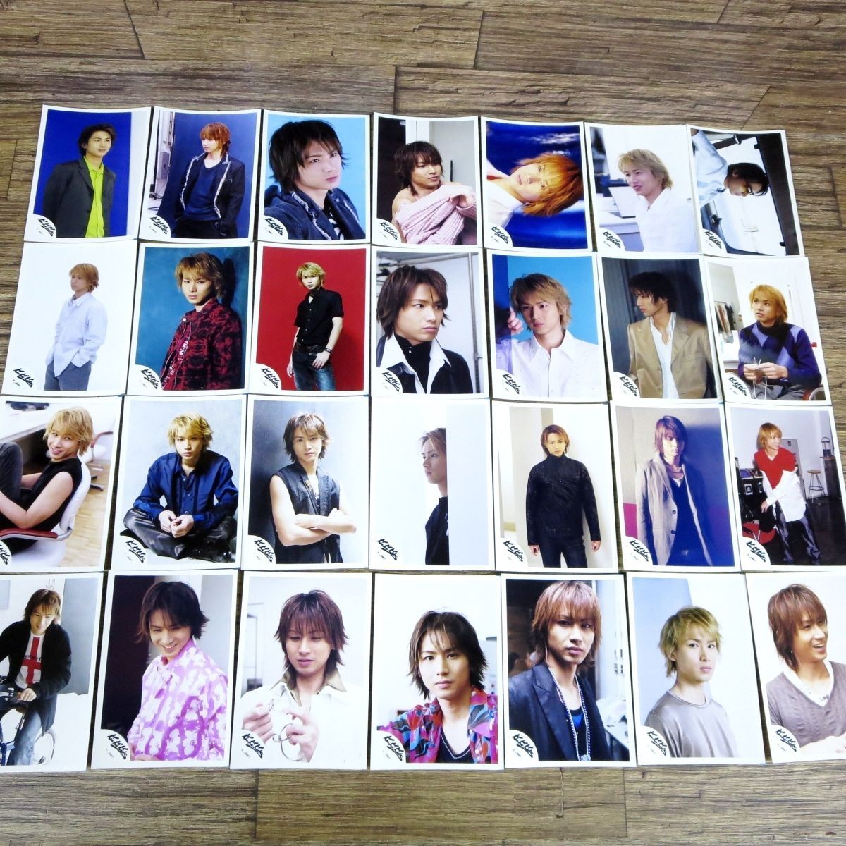 ◇KinKi Kids キンキキッズ 堂本光一 公式 生写真 旧ロゴ 写真28枚