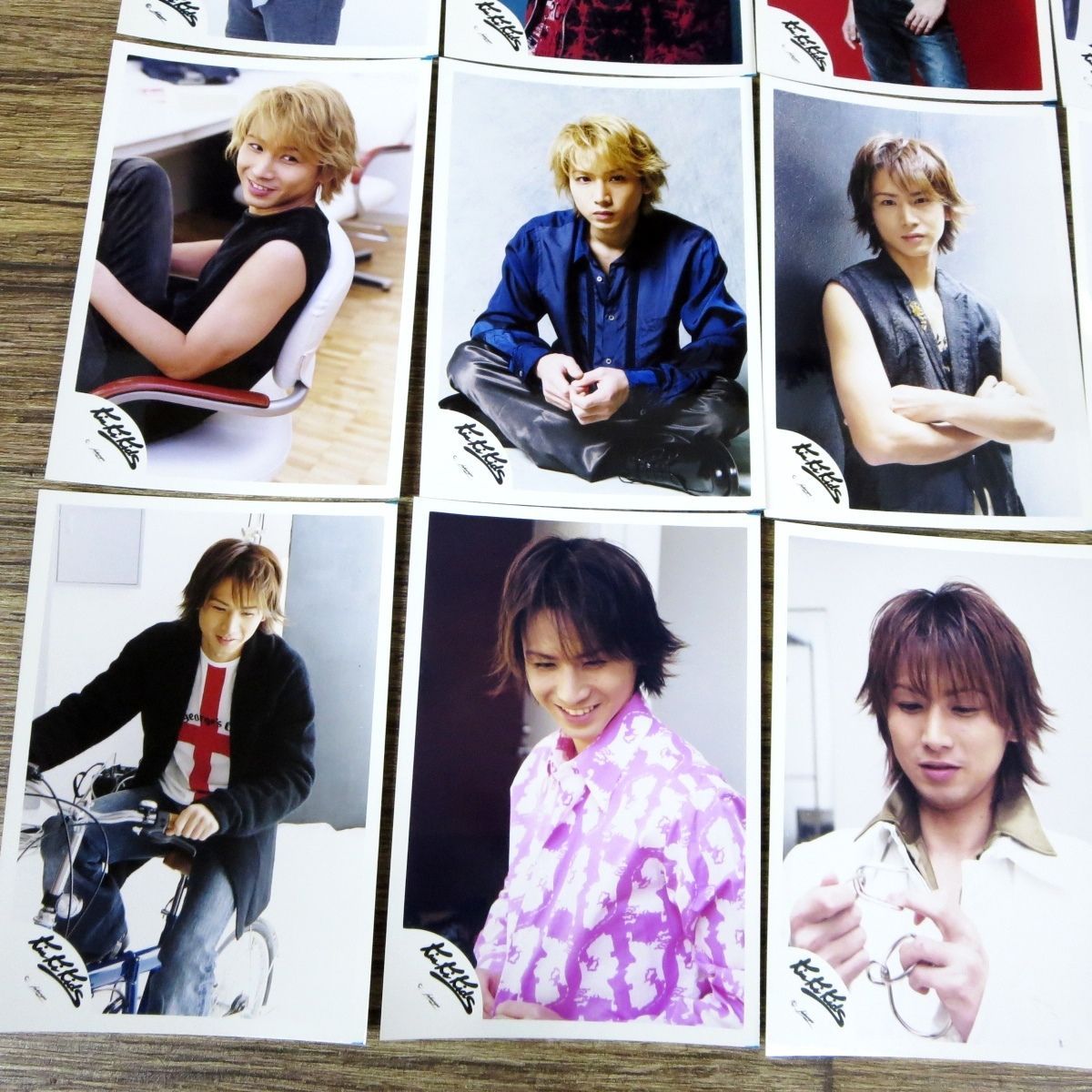 ◇KinKi Kids キンキキッズ 堂本光一 公式 生写真 旧ロゴ 写真28枚