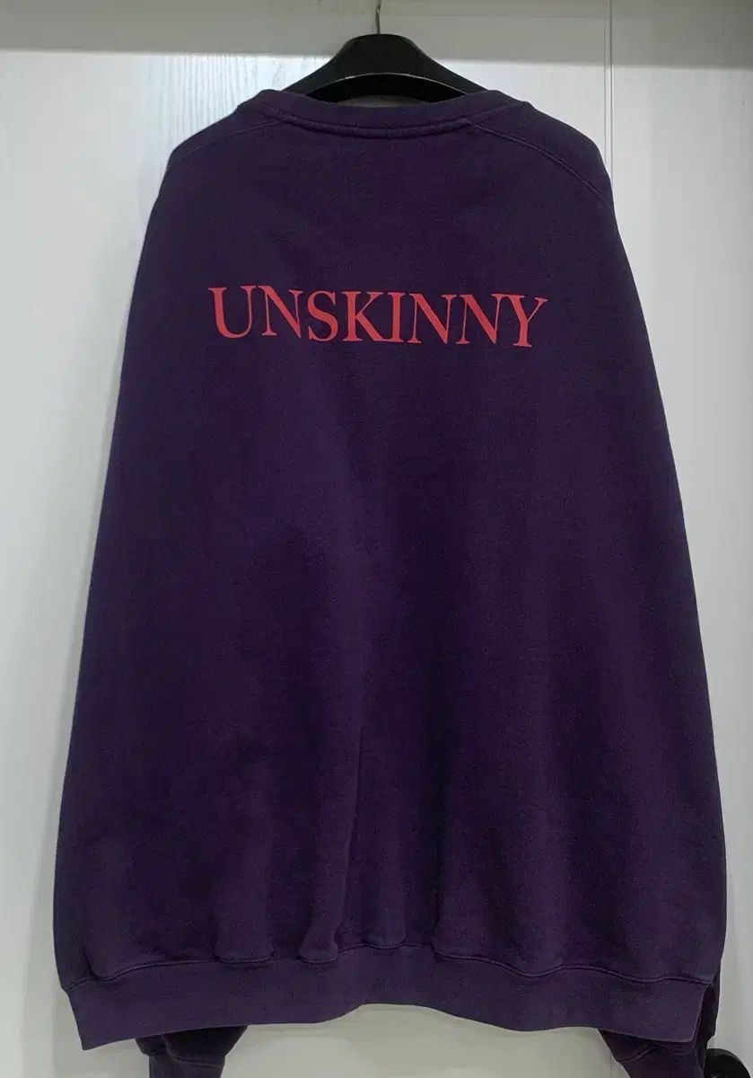 (L) VETEMENTS ヴェトモン UNSKINNY パープル L) VETEMENTS ヴェトモン UNSKINNY パープル