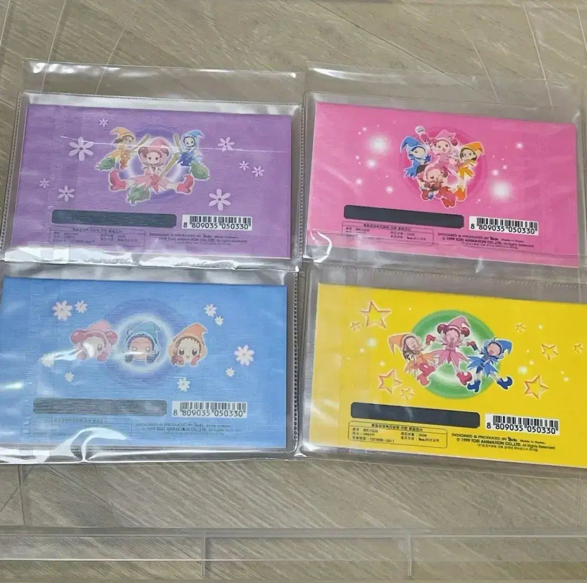 4種セット おジャ魔女どれみ 収支帳 レトロ文具