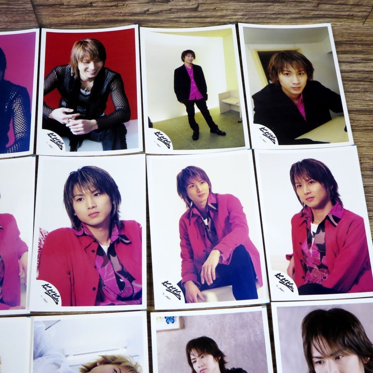 ◇KinKi Kids キンキキッズ 堂本光一 公式 生写真 旧ロゴ 写真24枚