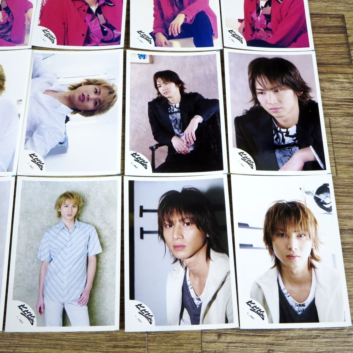 ◇KinKi Kids キンキキッズ 堂本光一 公式 生写真 旧ロゴ 写真24枚