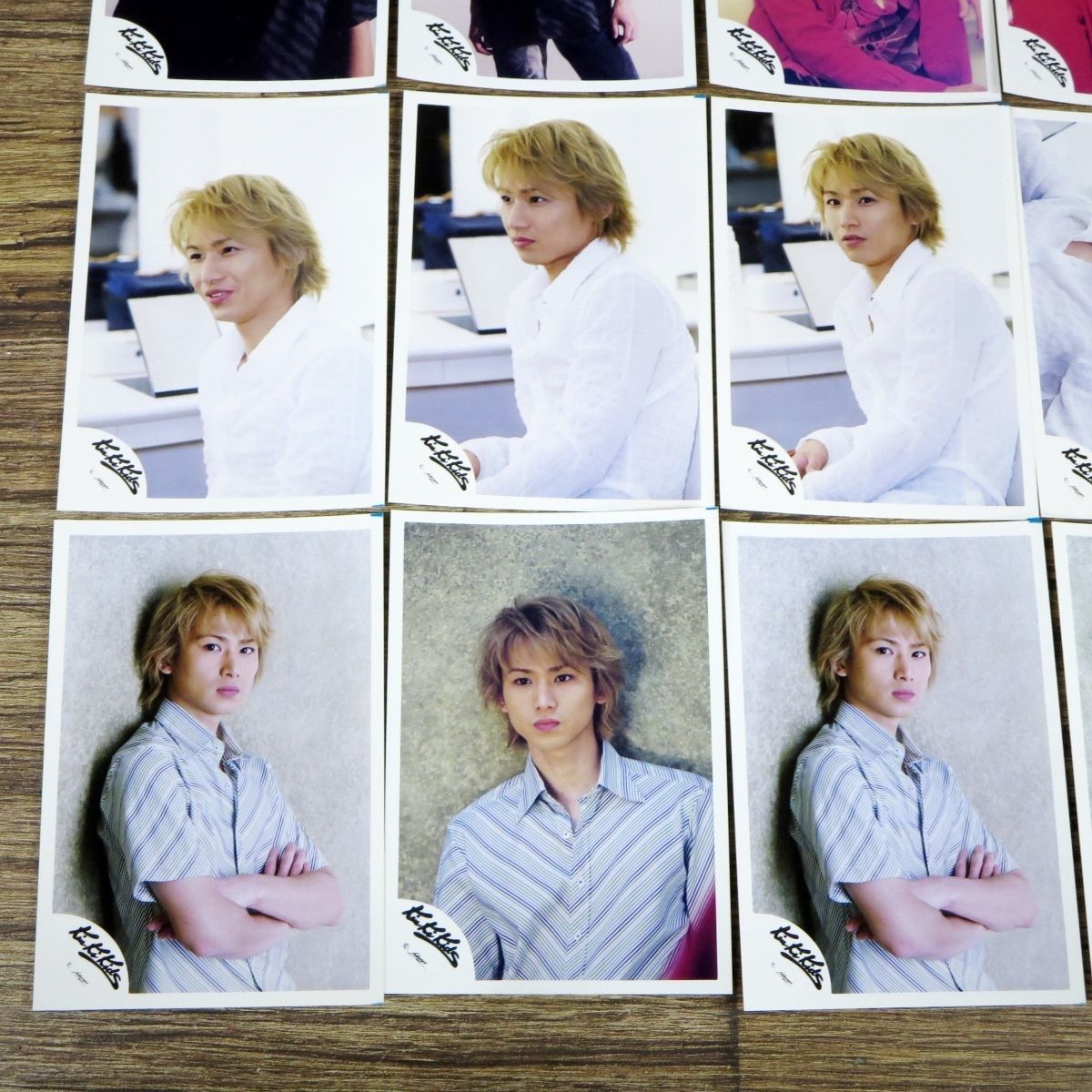 ◇KinKi Kids キンキキッズ 堂本光一 公式 生写真 旧ロゴ 写真24枚