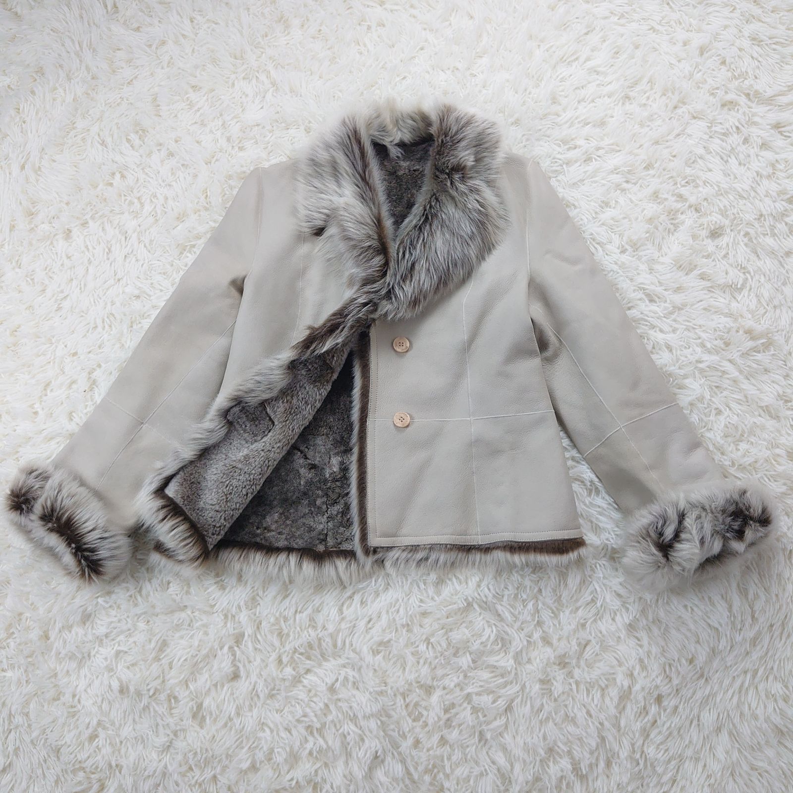 Jean guise ジャンギース ムートンジャケット 38