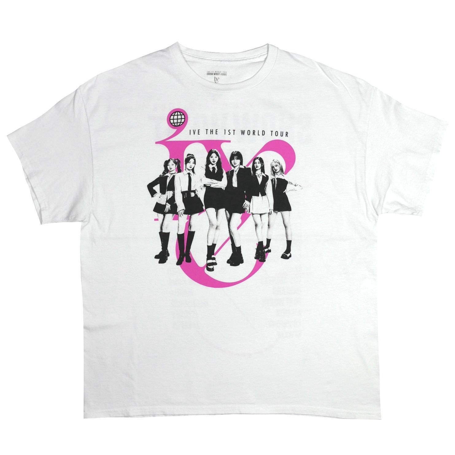 XL】IVE アイヴ THE 1ST WORLD TOUR SHOW WHAT I HAVE Tシャツ K-POP