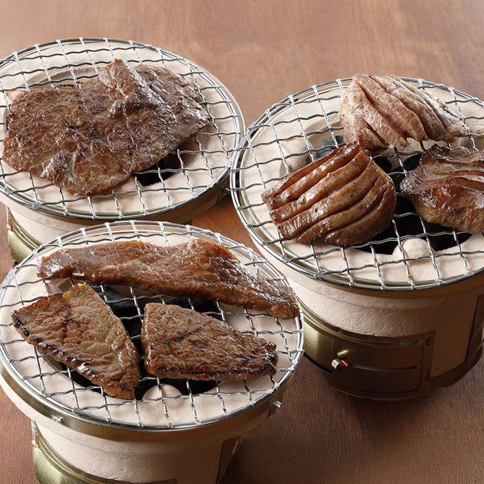 食品 東京 焼肉ヒロミヤ監修 特製味付き焼肉3種セット 牛肉