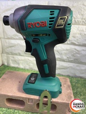 RYOBI リョービ 充電式インパクトドライバー BID-181 L 5 バッテリー 付き 充電器付き 電動工具