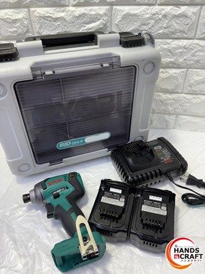 RYOBI リョービ 充電式インパクトドライバー BID 181 L 5 バッテリー 付き 充電器付き 電動工具