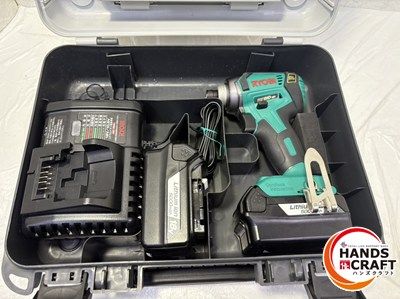  RYOBI リョービ 充電式インパクトドライバー BID-181 L 5 バッテリー 付き 充電器付き 電動工具 電動インパクトドライバー ドリル ドライバー レンチ