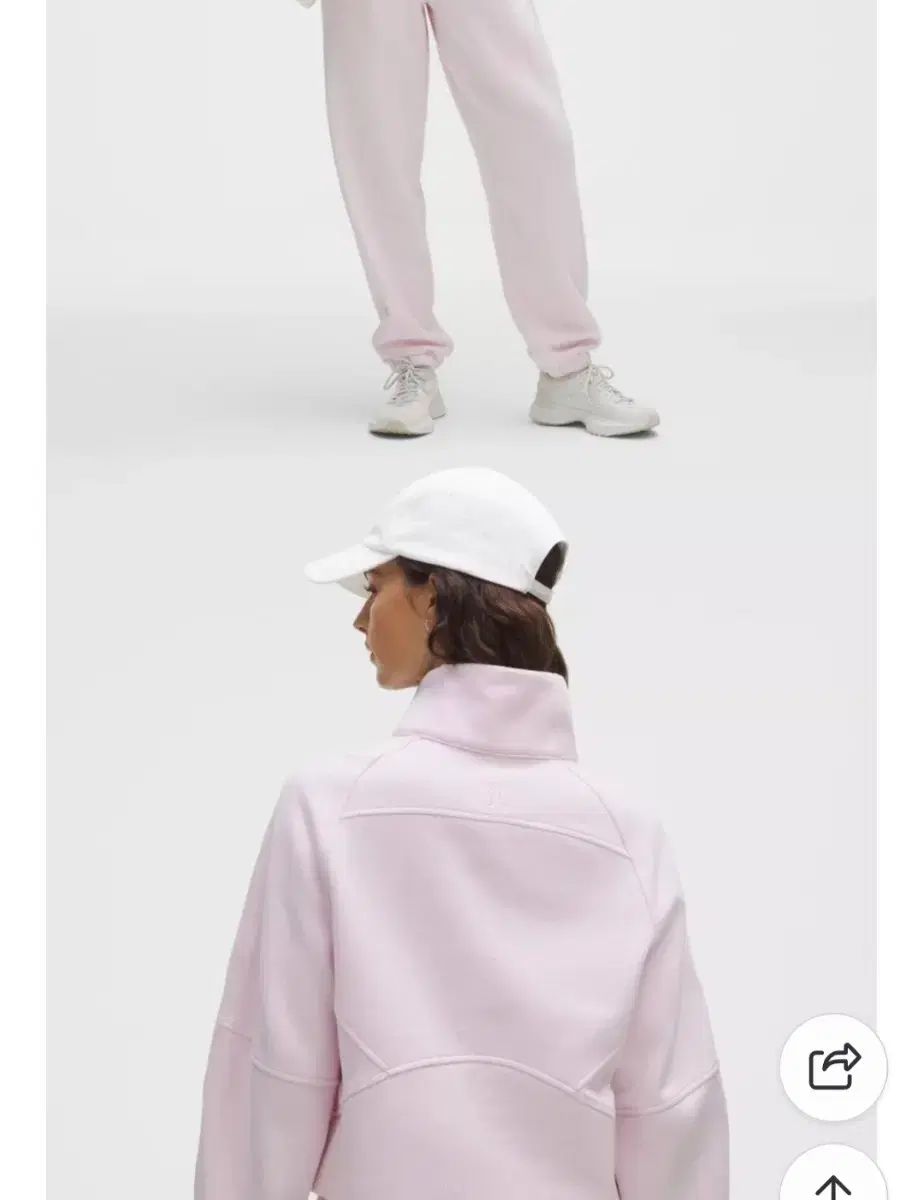 lululemon ルルレモン スキューバ オーバーサイズ ファネルネック いちごミルク