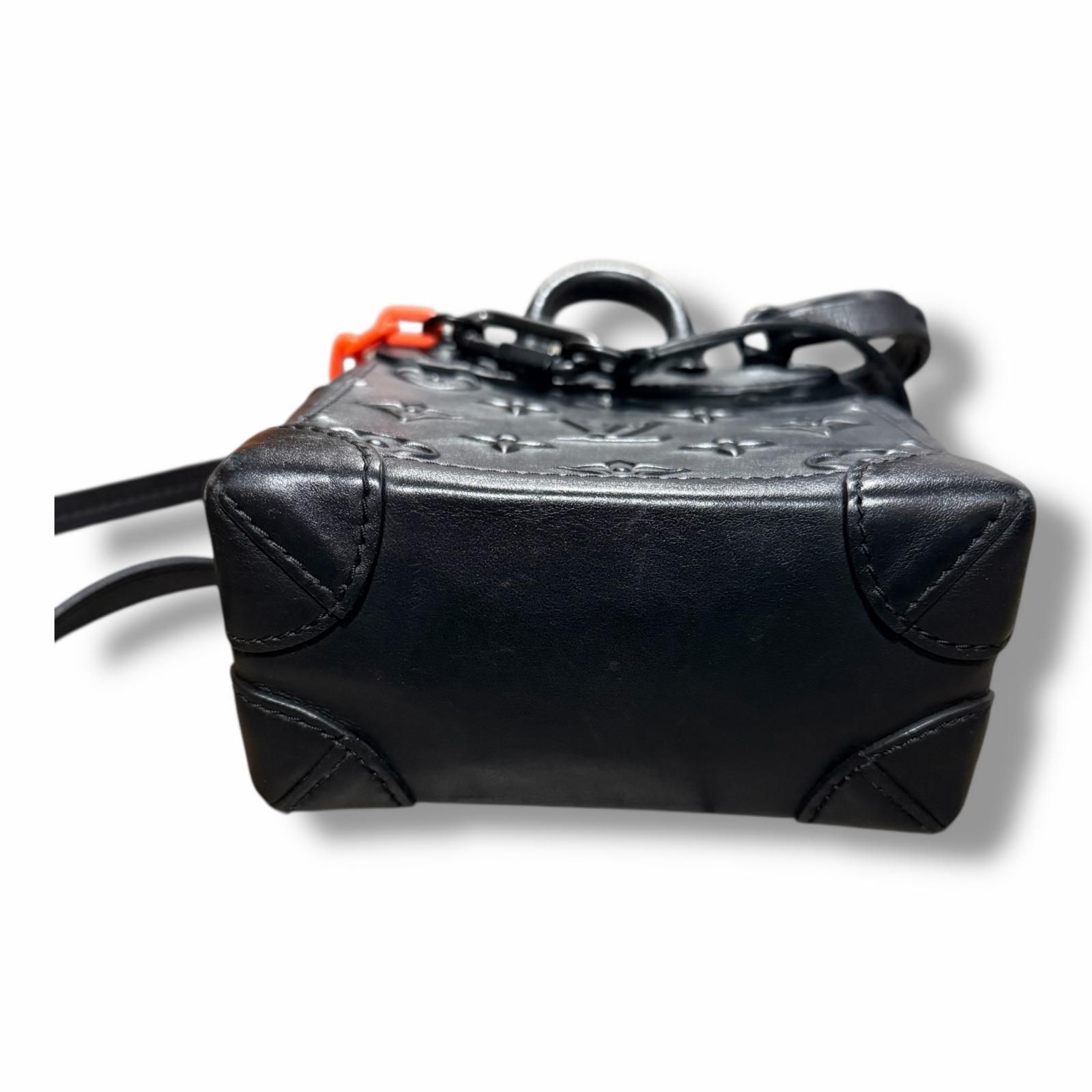 LOUIS VUITTON スティーマーXS レザーショルダーバッグ 鞄 ルイ