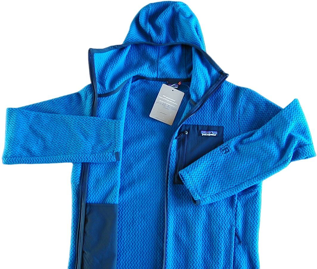 S パタゴニア M’s R 1 エア フルジップ フーディ patagonia Endless Blue ENLB