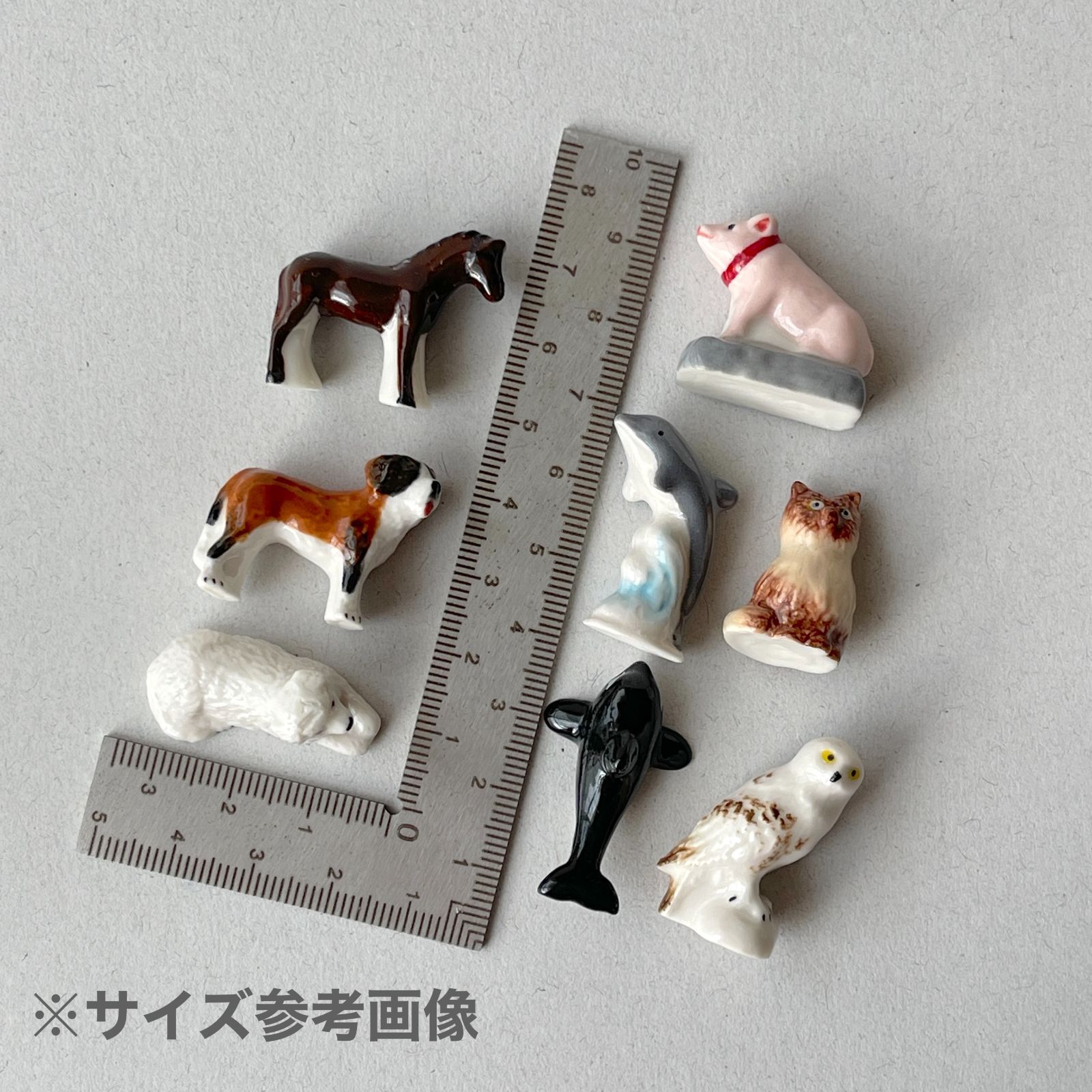 フェーヴ 白いフクロウ 主役級の動物たち フランス フェーブ