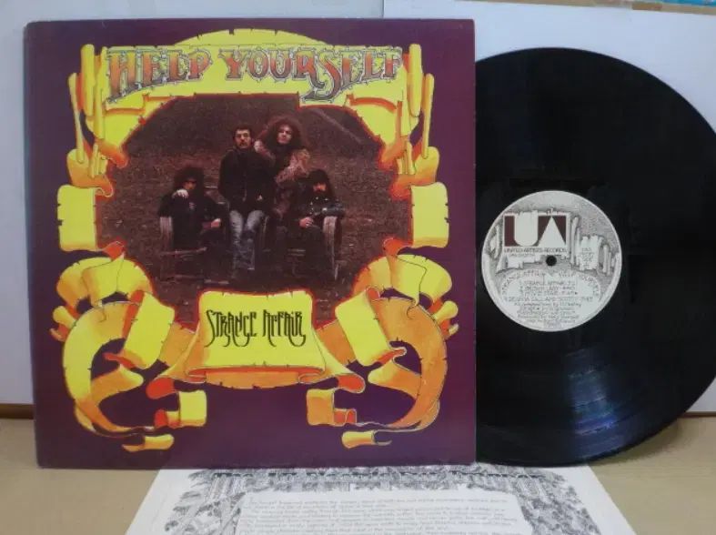 UK LP Help Yourself ー 2 家 1972 年 早い