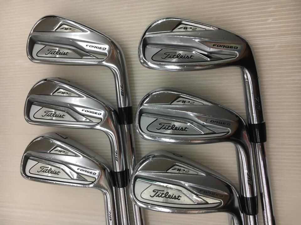 タイトリスト AP 2 718 NSプロ950GH Sフレックス アイアンセット 中古