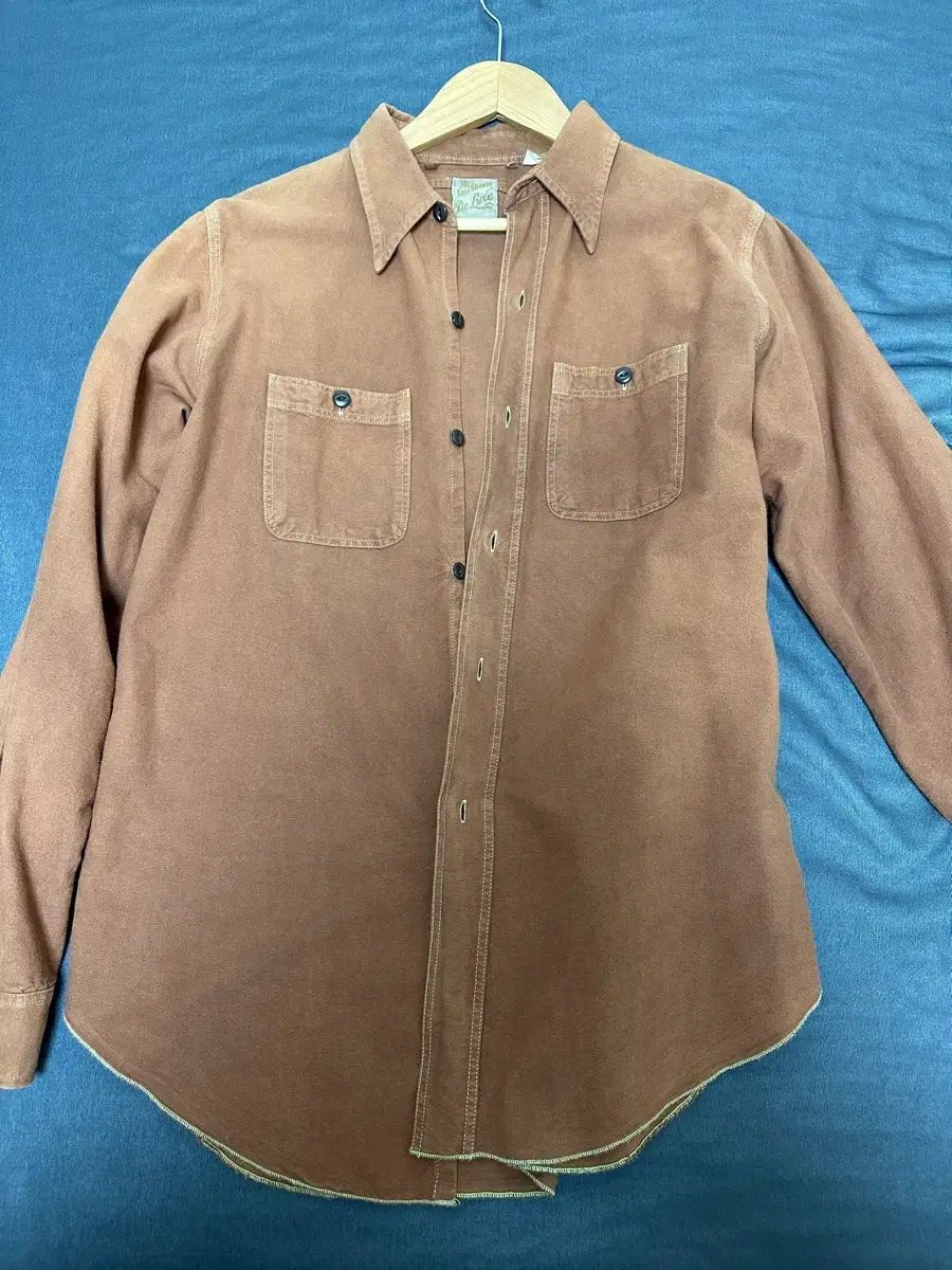 Lvc ブラウン ウォーク シャツ sサイズ