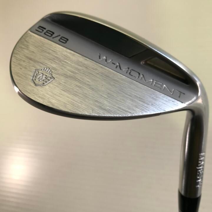 マジェスティゴルフ MAJESTY W-MOMENT カッパークロム 58度 NSプロ950 GH neo Rフレックス ウェッジ 最短