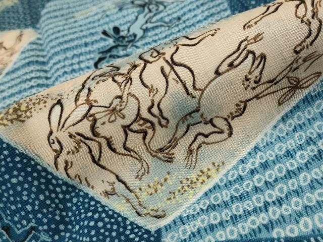 平和屋着物○男性 長襦袢 袷 歌舞伎 役者絵 正絹 安い AABE1826fy 平和