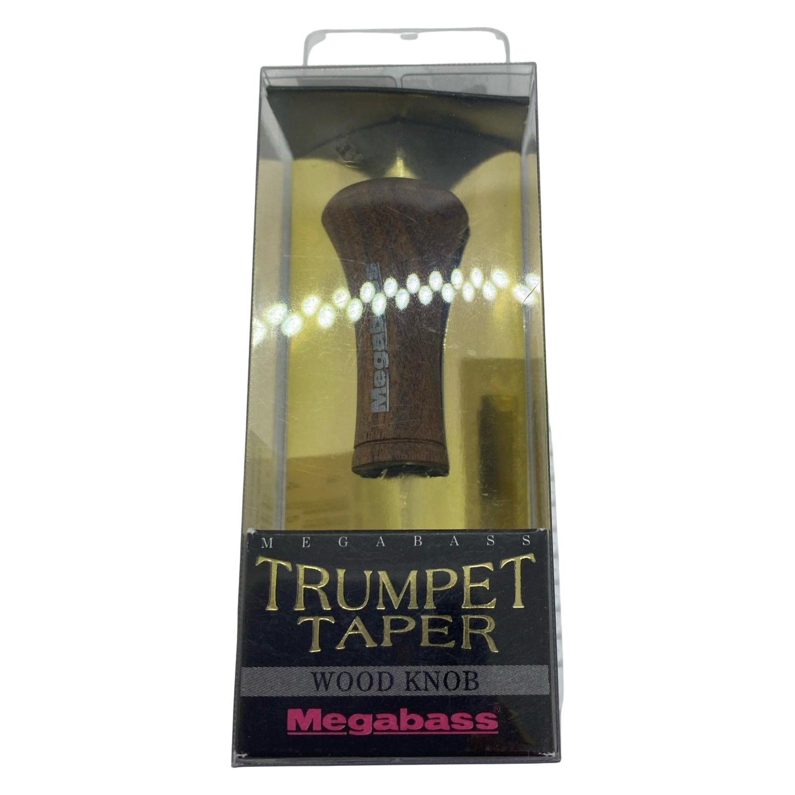 ΨΨMegabass メガバス 釣り小物 ハンドルノブ トランペットテーパーウッドノブ ローズウッド