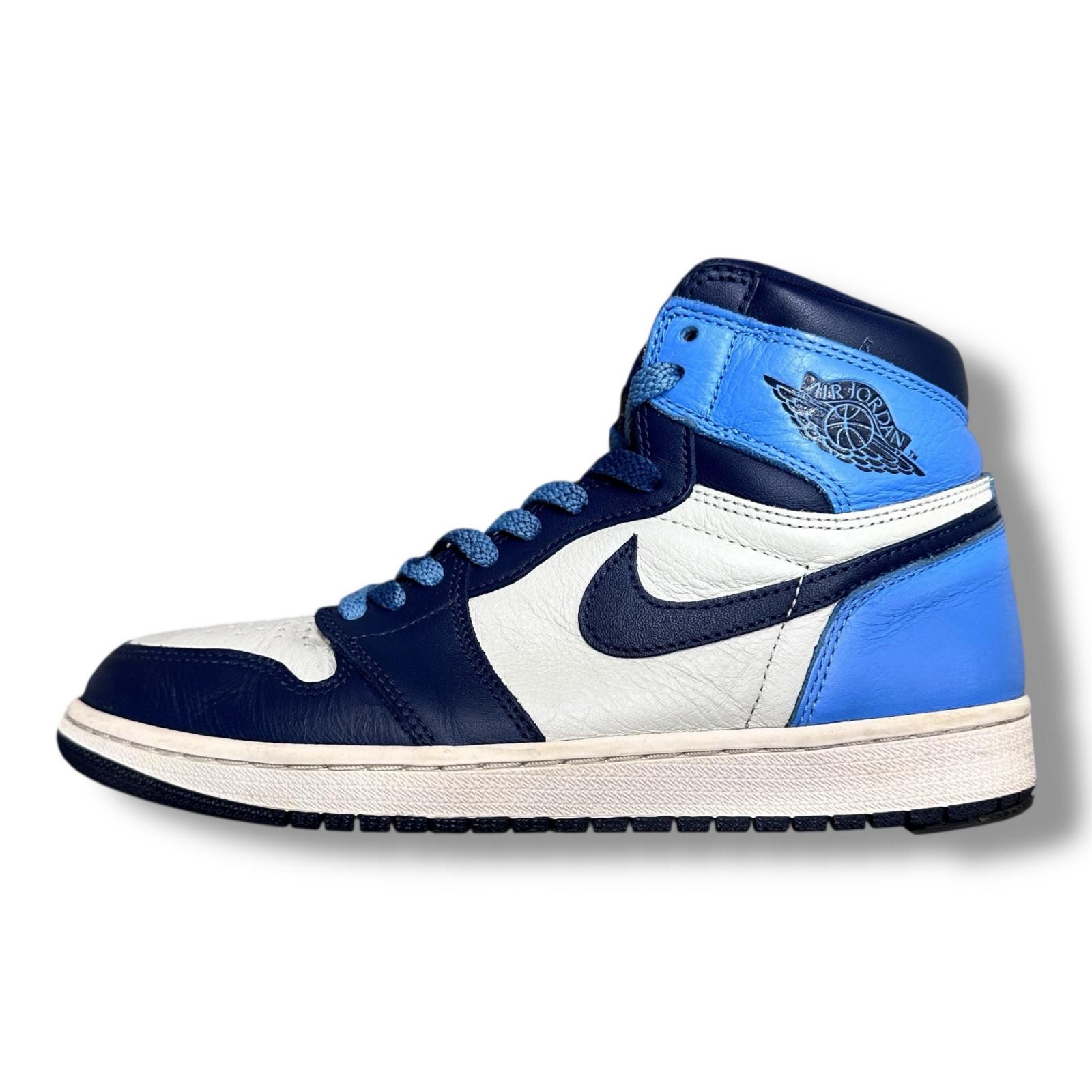 NIKE Air Jordan 1 Retro High OG Obsidian エアジョーダン1 レトロ ハイ ナイキ 555088-140 ブルー 26.5cm （4172M）