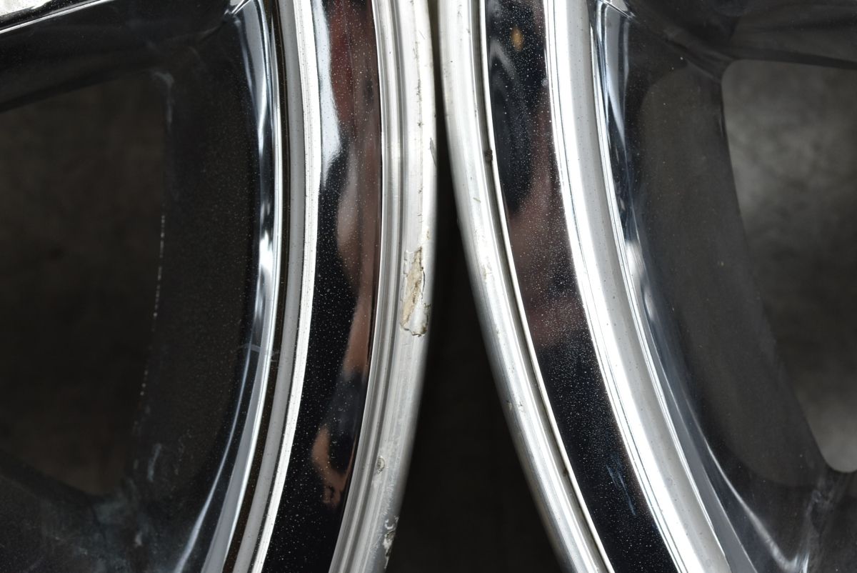  程度良好 クライスラー 300 C 18 in 7 5 J 24 PCD 115 4本 品番 Chrysler スタッドレス用 交換用 車検用 18インチ ホイール