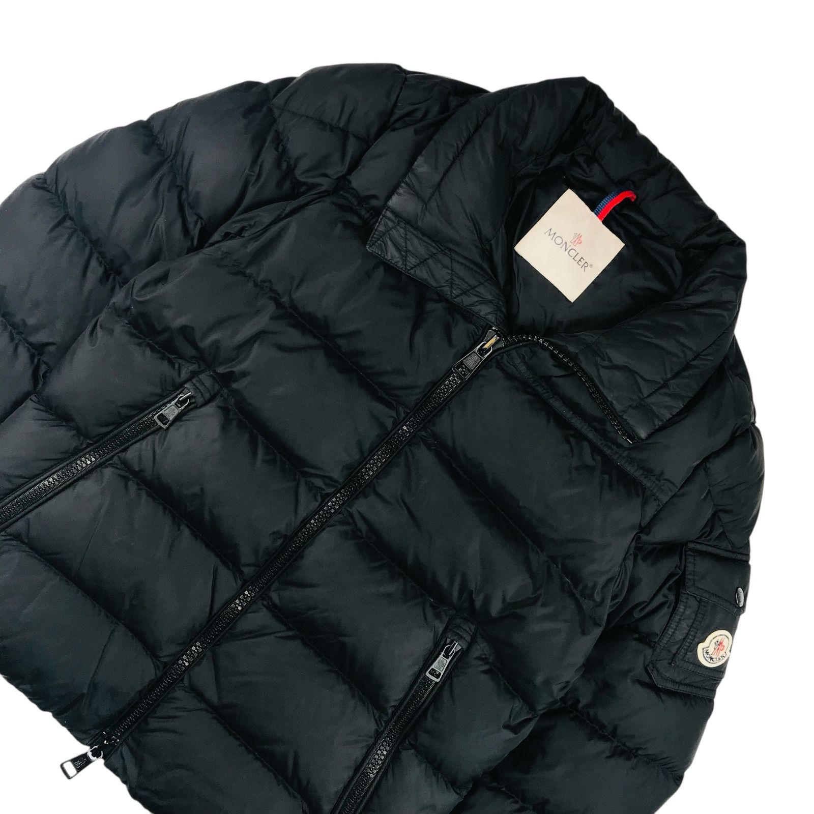 MONCLER☆モンクレール・MOREL メンズ ブランドアイコンワッペン付き 