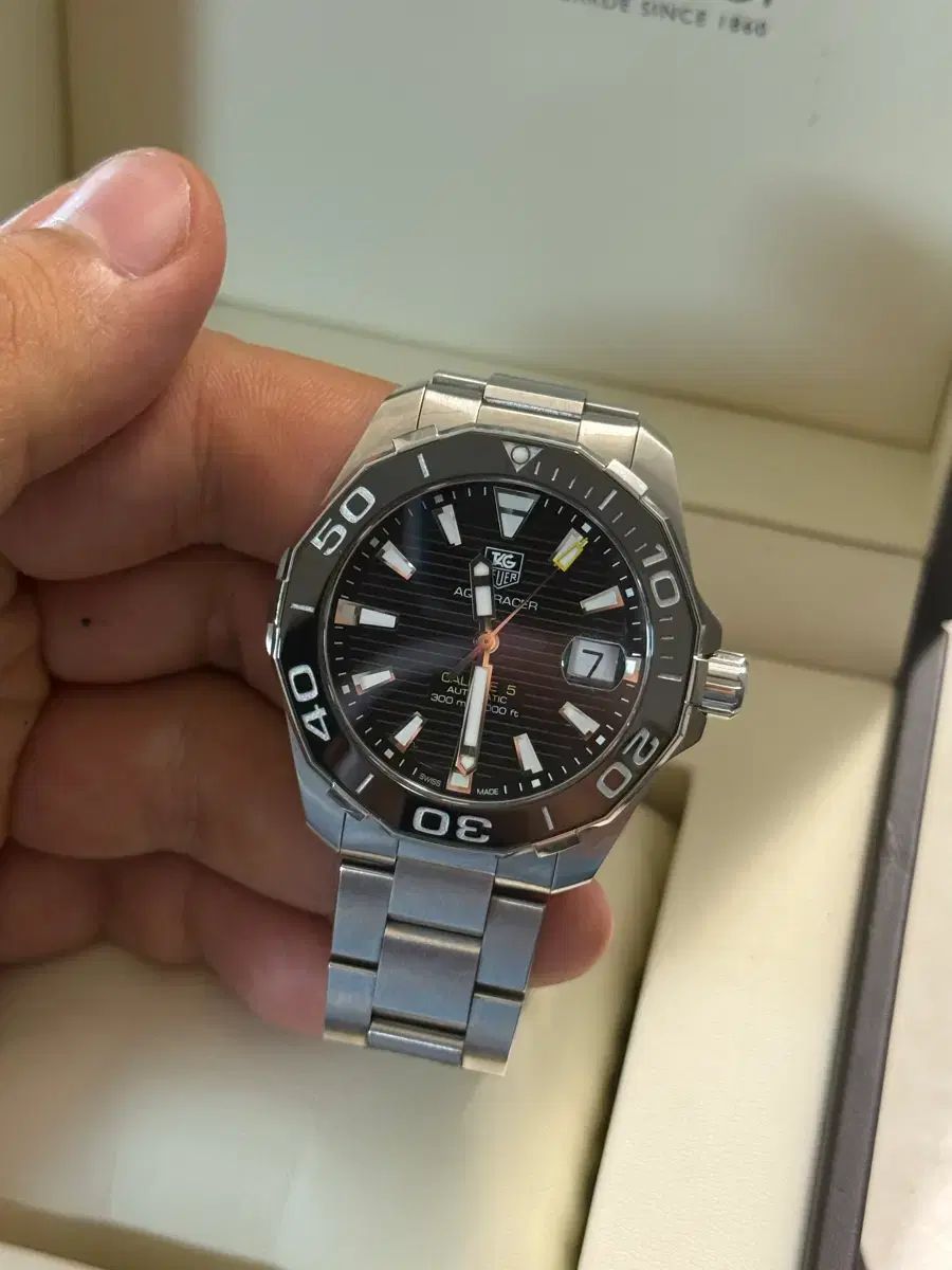  タグ ホイヤー アクアレーサー 300 41mm 防寒対策 自動巻き時計 腕時計(アナログ)