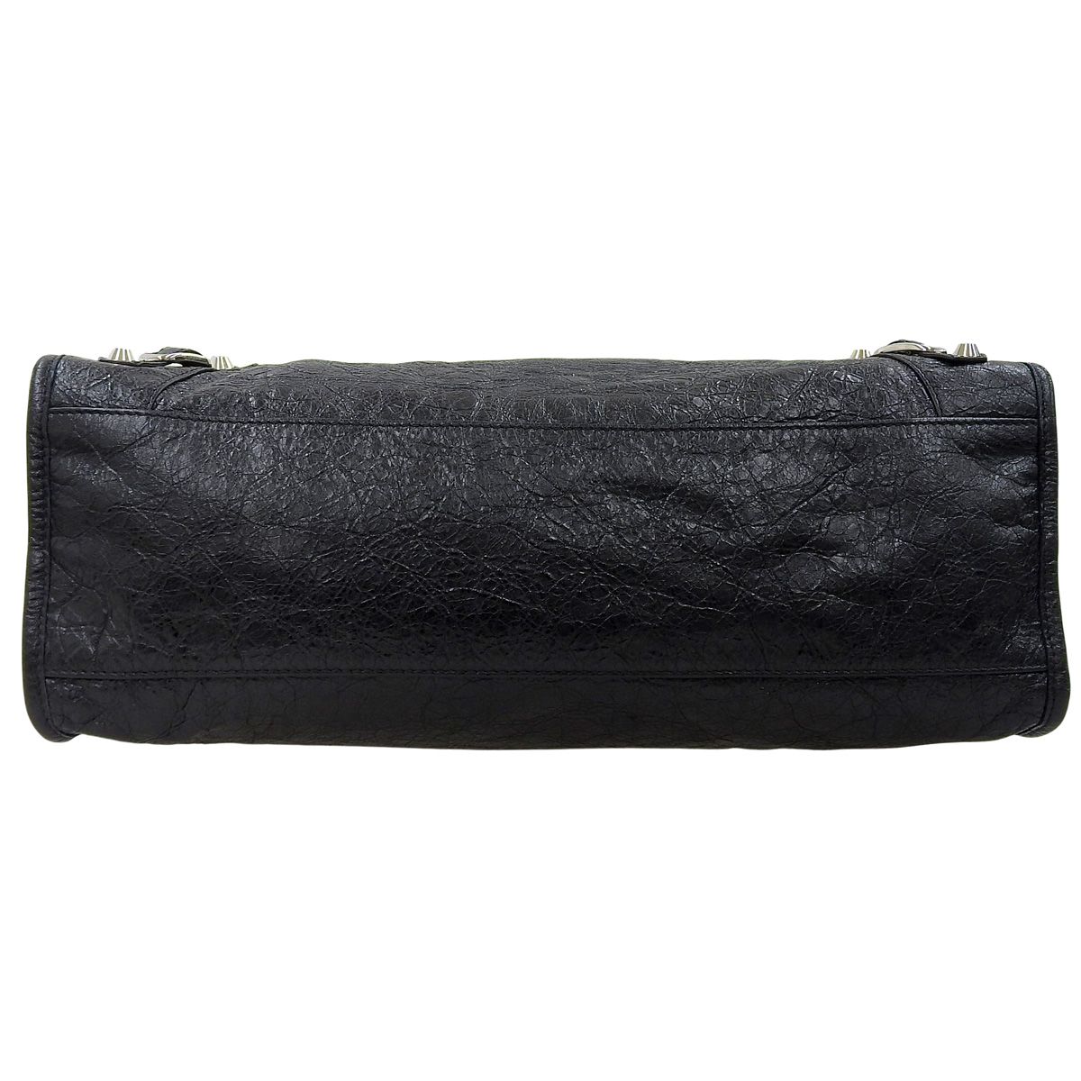 BALENCIAGA(バレンシアガ) クラシック シティ ハンドバッグ 2WAY ショルダー 肩掛け 斜め掛け レザー ブラック黒 シルバー金具 505550 レディース 40802168727【中古】【アラモード】 BALENCIAGA(バレンシアガ) クラシック シティ ハンドバッグ 2WAY