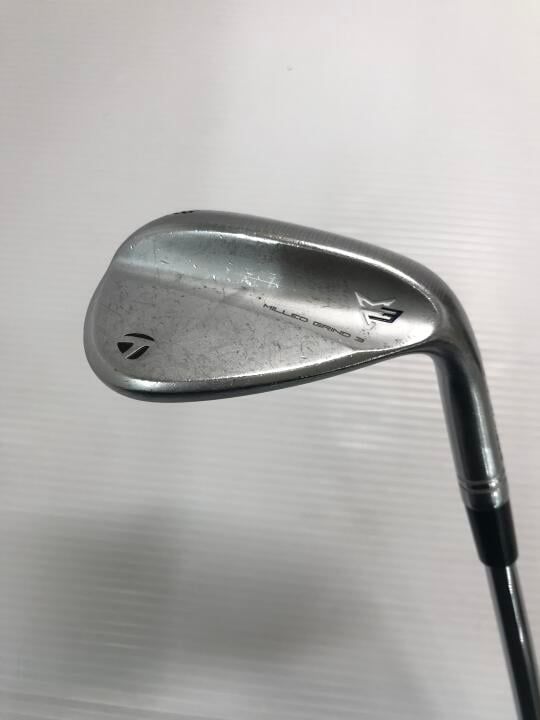 (中古)MILLED GRIND3 ウェッジ 　左　52° 58° 中古】MILLED GRIND HI-TOE3 CHROME ウェッジ (テーラーメイド) ミルド