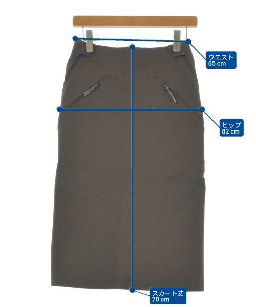 ひざ丈スカート