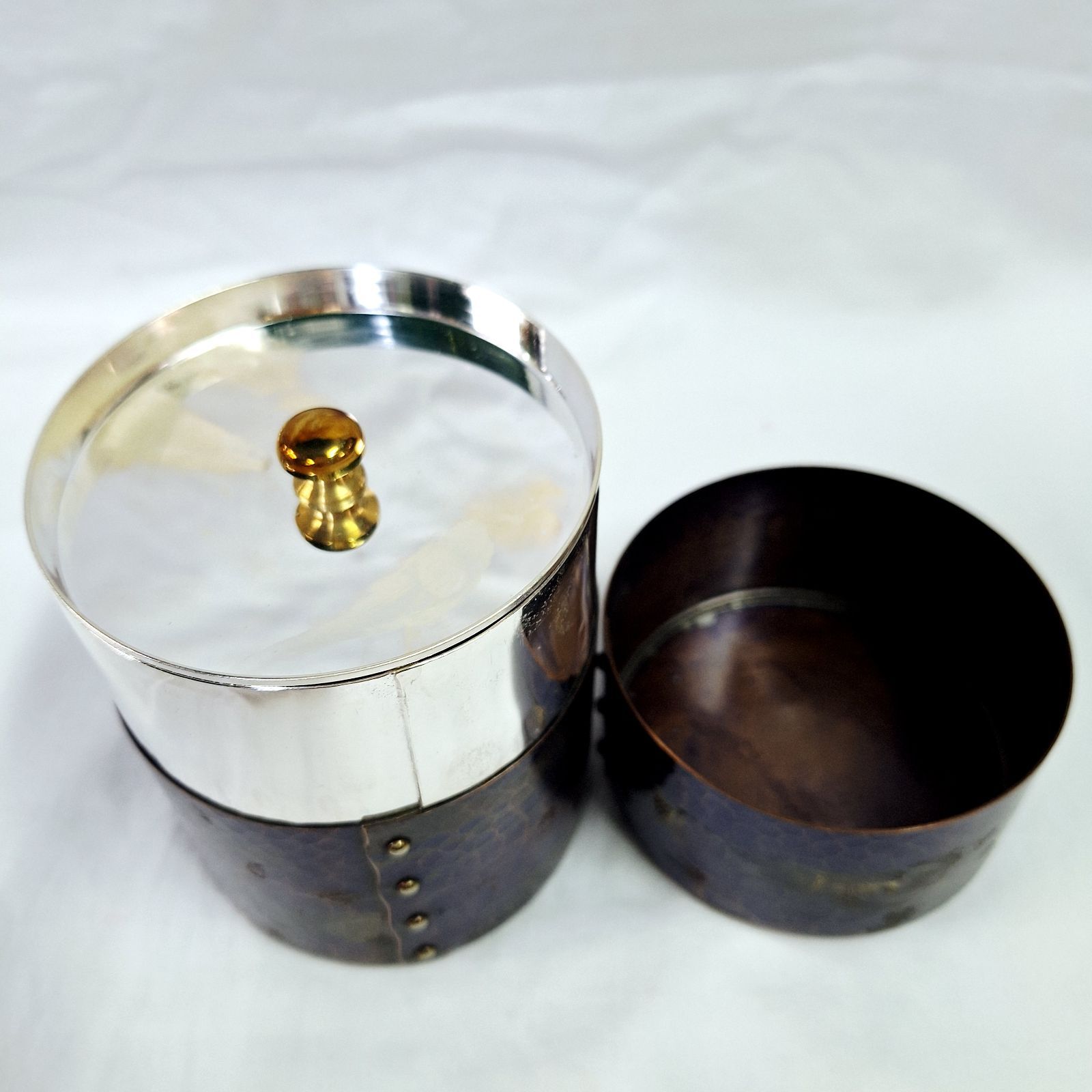 銅茶筒 手づくり