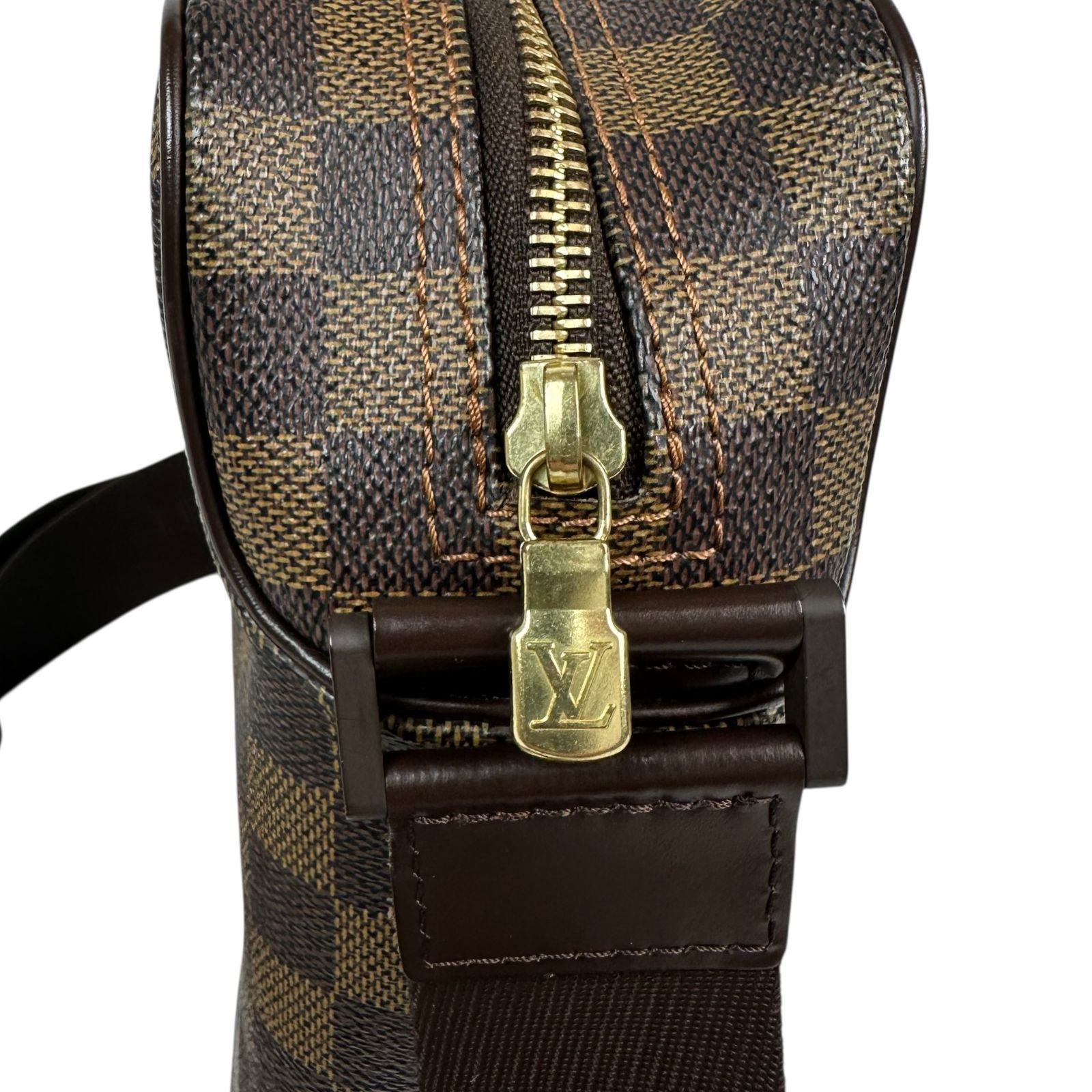 Louis Vuitton】ルイ・ヴィトン ダミエ オラフPM N41442 ダミエ エベヌ 