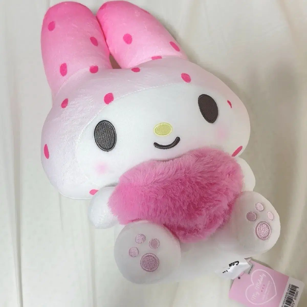 マイメロディ - ぬいぐるみ : ぬいぐるみ（いちご新聞50周年 