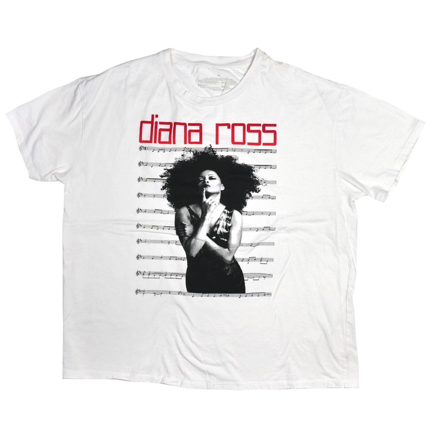 XL】Diana Ross ダイアナロス フォト Tシャツ ダイアナ・ロス 楽譜