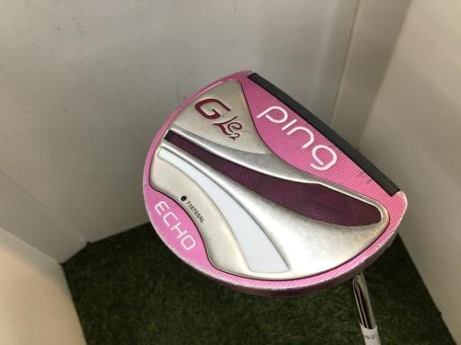 中古】 ピン G Le2 ECHO 33インチ レディース パター PT スチール