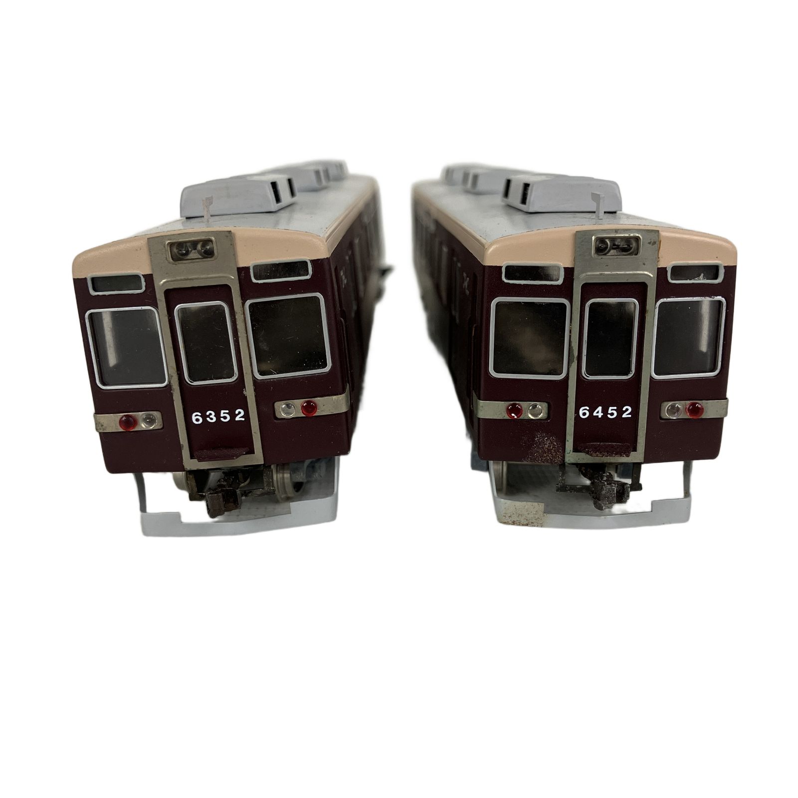 京都模型 阪急電鉄 6300系 6350 6450 2両セット 鉄道模型 HO 中古