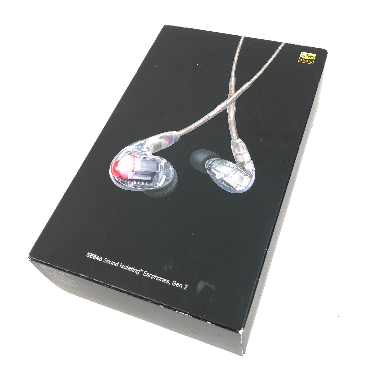 ジャンク品】SHURE シュア イヤホン 有線 SE846G2CL クリア 第2世代 高