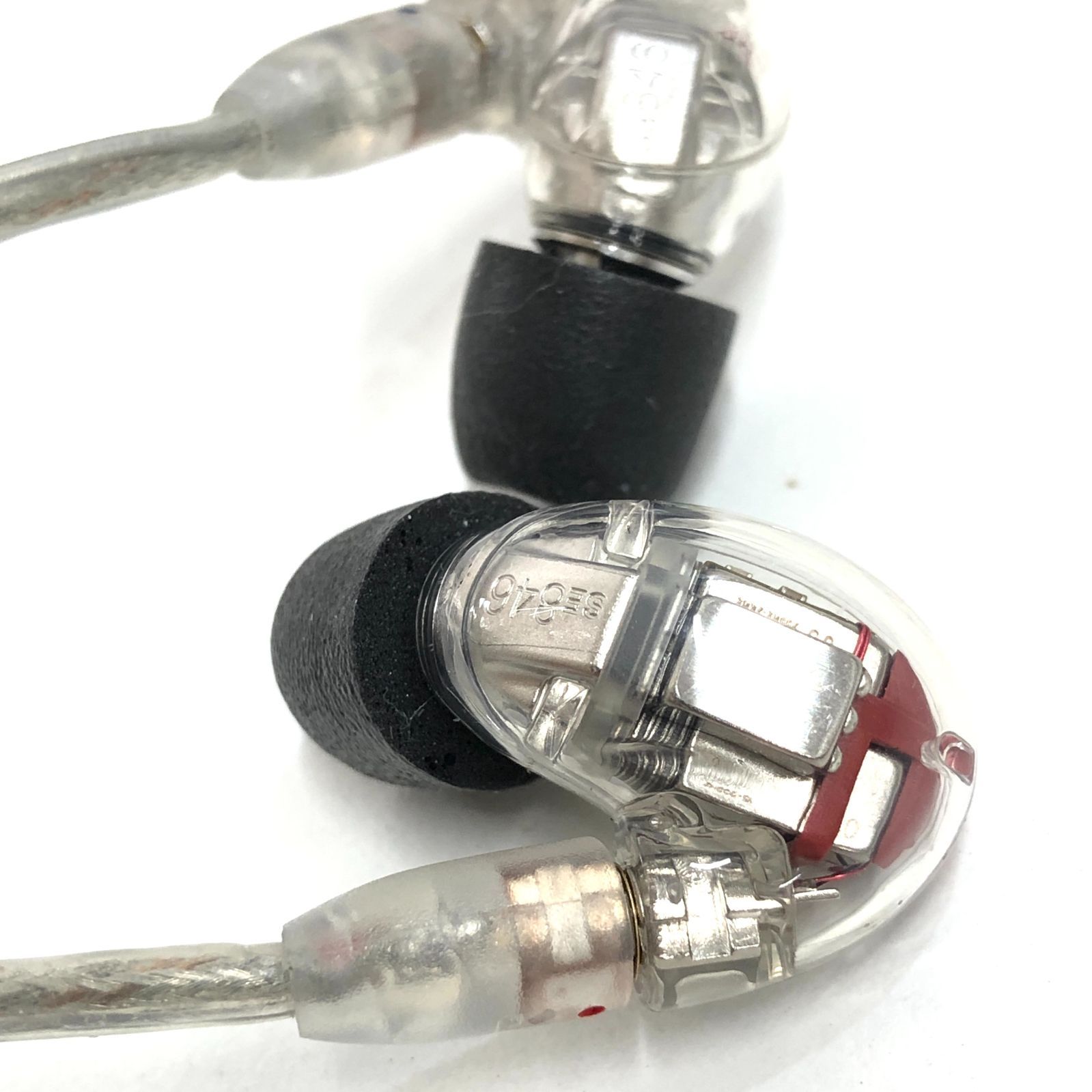 ジャンク品】SHURE シュア イヤホン 有線 SE846G2CL クリア 第2世代 高