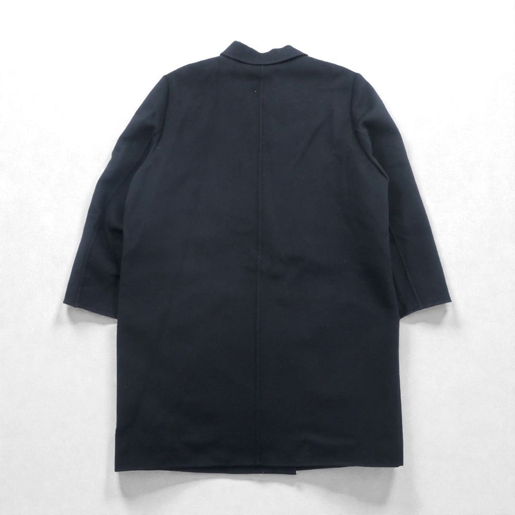 DAKS 日本製 カシミア ダブルブレスト チェスターコート XL ブラック