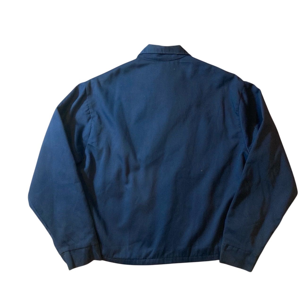 70s car wood vintage work jacket navy / 70年代製 カーウッド 