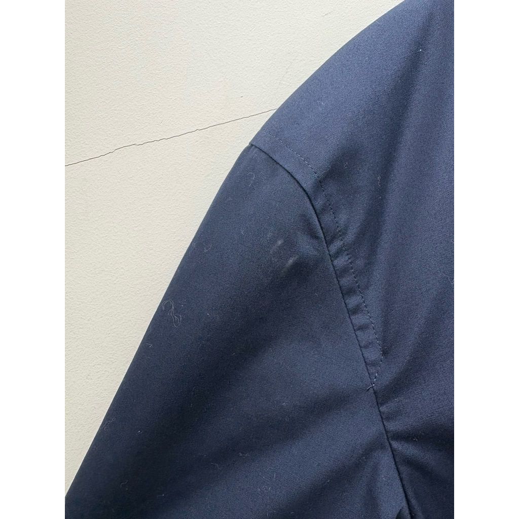 sacai サカイ 19SS プリーツアシンメトリーブラウス 19-04299 ネイビー