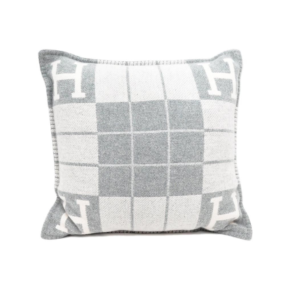 名東 エルメス アヴァロンIII クッション グレー インテリア 小物 雑貨 その他