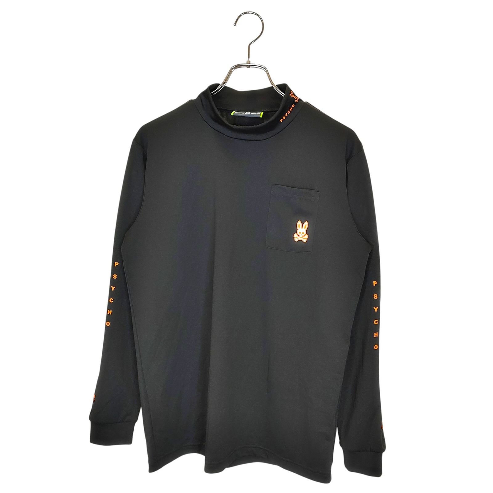 Psycho Bunny サイコバニー モックネック 長袖 シャツ 131660 GF168 L