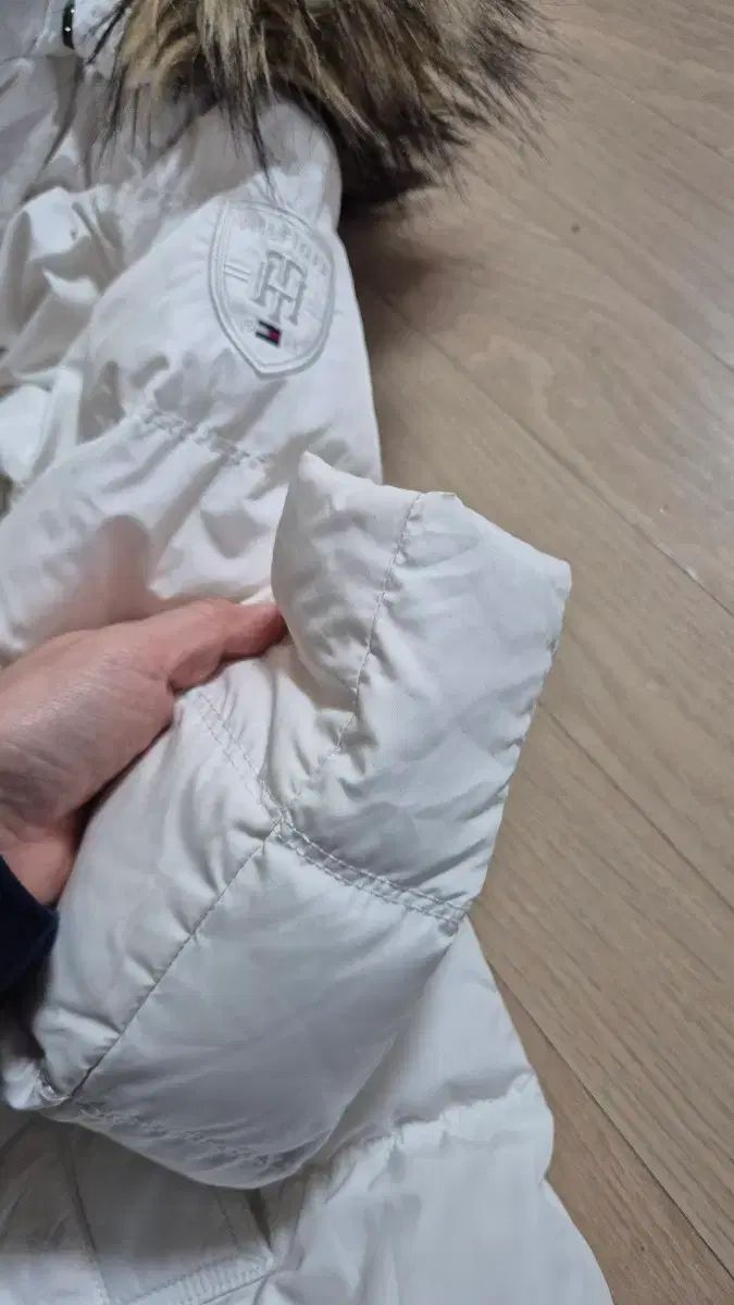 割引 トミーヒルフィガー 白 ダウンジャケット (S)