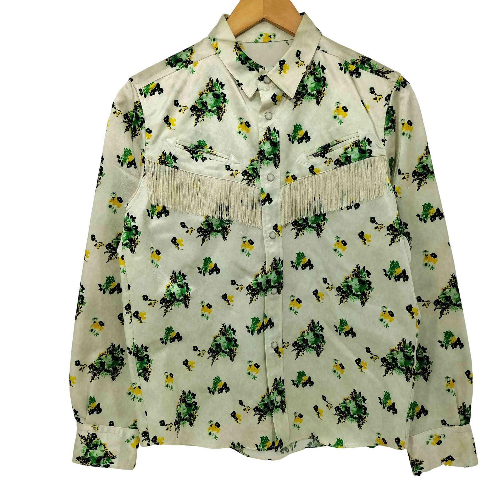 トーガプルラ TOGA PULLA 花柄ウエスタンシャツ レディース JPN：38