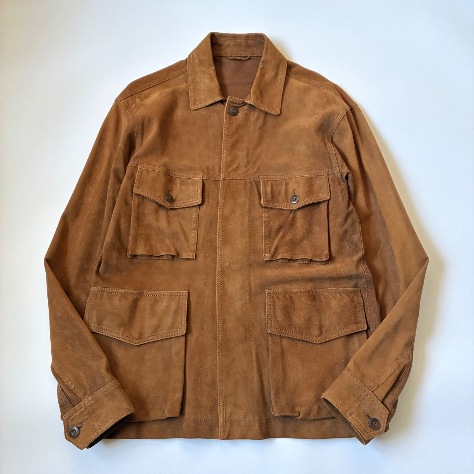 VALSTAR / ゴートスエード サファリジャケット - メルカリ